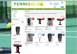 Разработка интернет магазина Tennisolo.lv